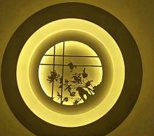 Светильник светодиодный Мелодия Света Растение 6212/240-30W 220В 30Вт Белый картинка 